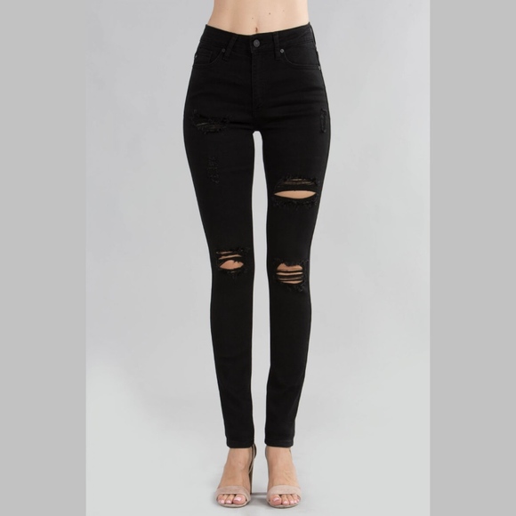 Kylie High Rise Super Skinny Jeans - Picture 1 of 5